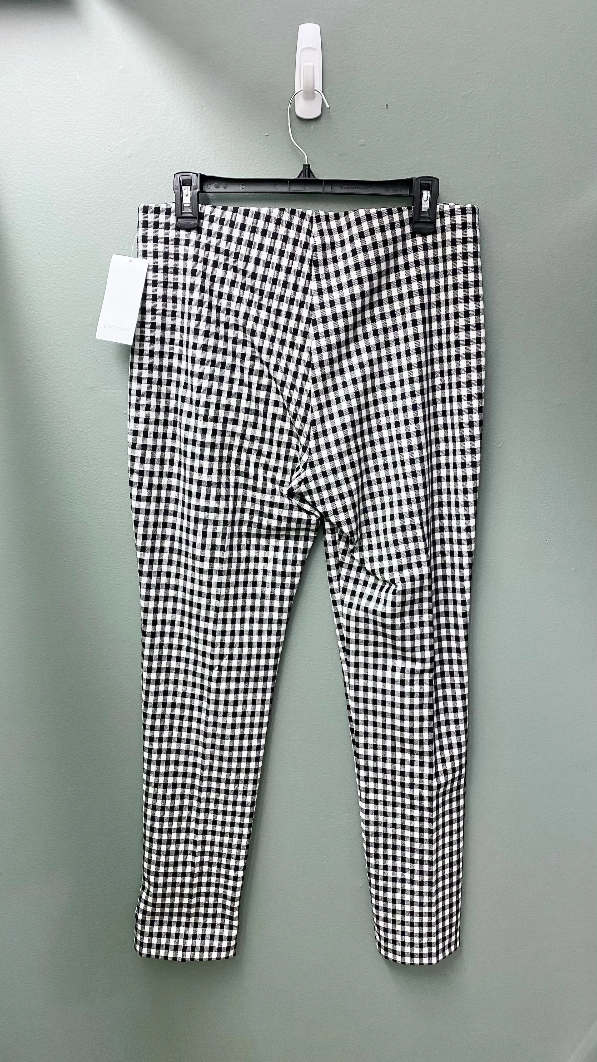 * Karen Kane Black and White Checkered Pants