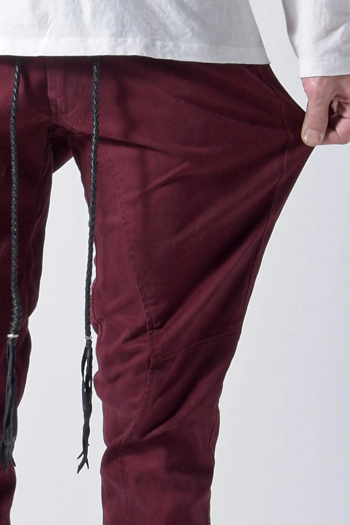 2202-PT08A Stretch Twill Pants 05 Red