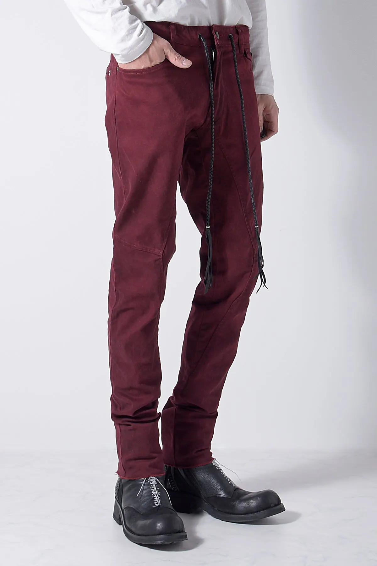 2202-PT08A Stretch Twill Pants 05 Red
