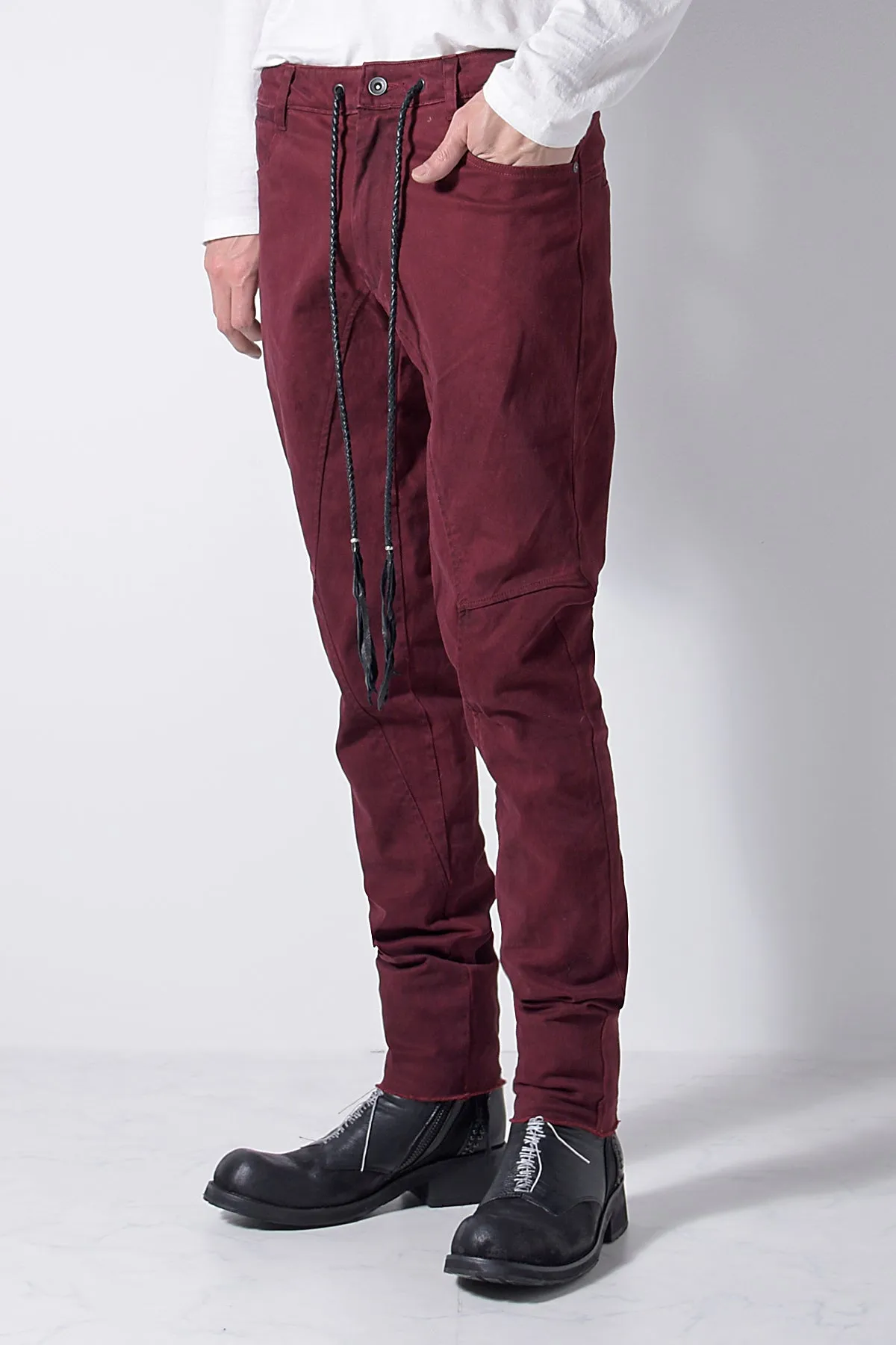 2202-PT08A Stretch Twill Pants 05 Red