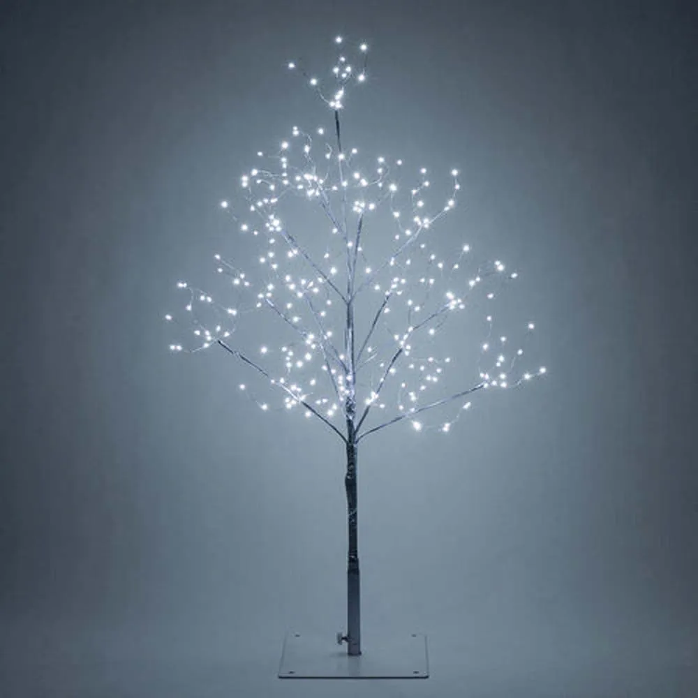 3-ft. Silver Fairy Light Tree, Cool White LED