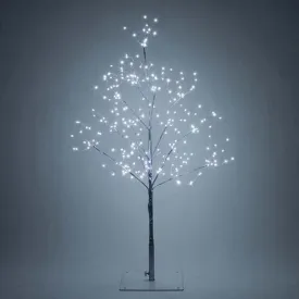 3-ft. Silver Fairy Light Tree, Cool White LED