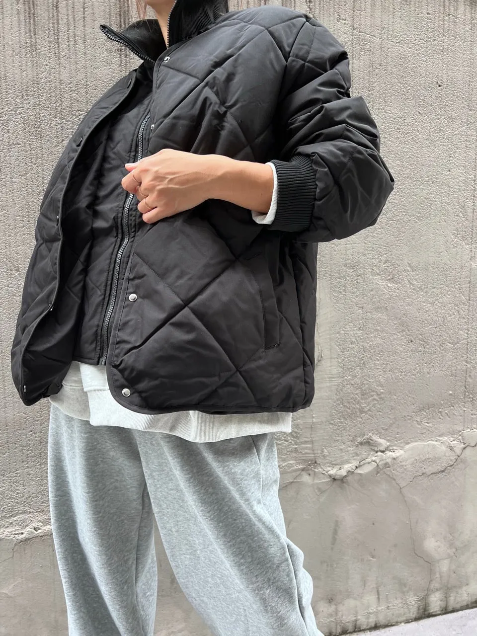 AC Zip Up Quilting Jacket