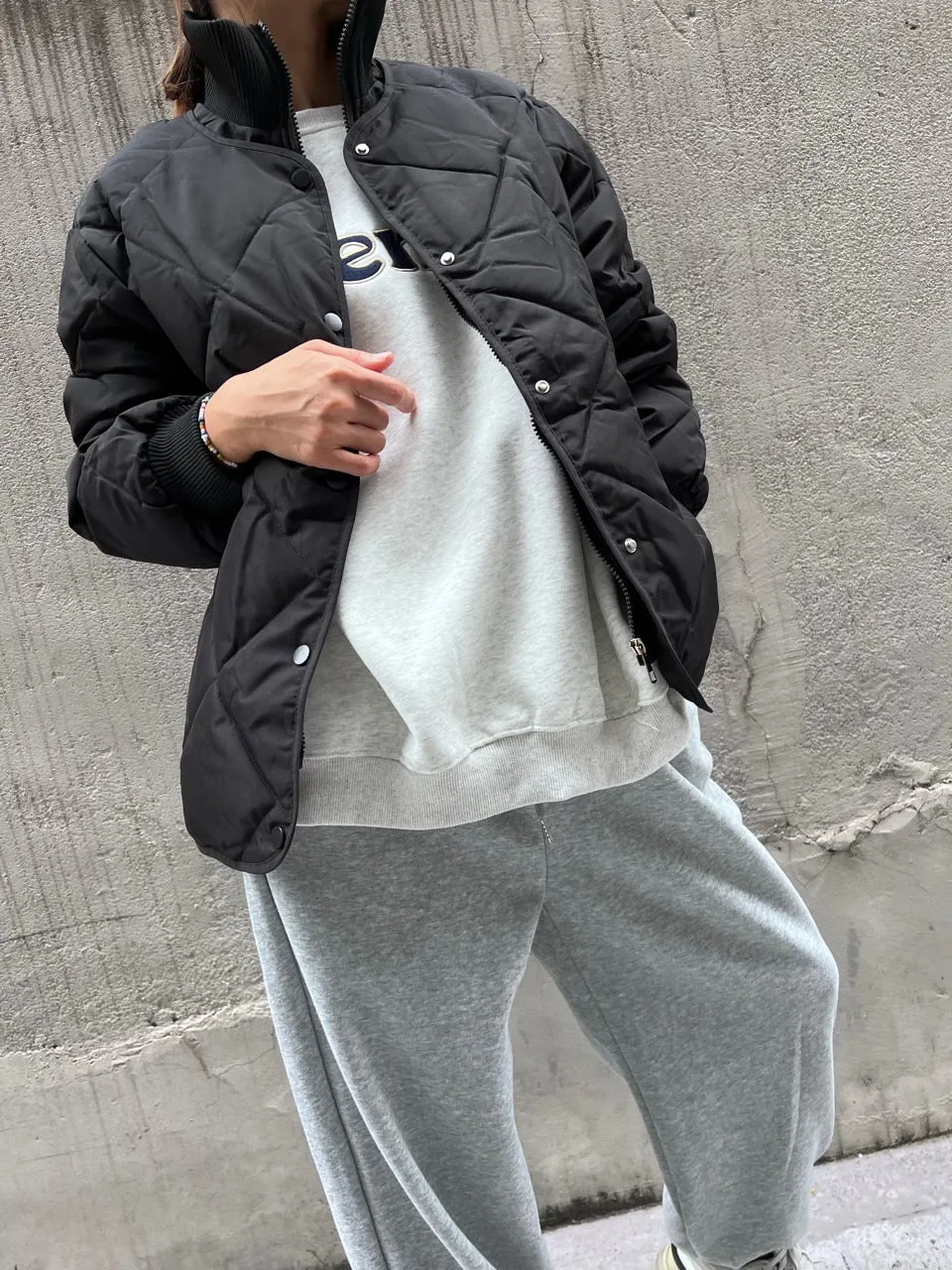 AC Zip Up Quilting Jacket