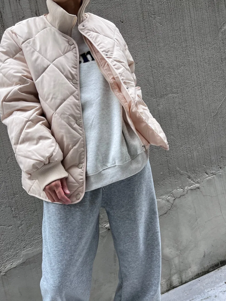 AC Zip Up Quilting Jacket