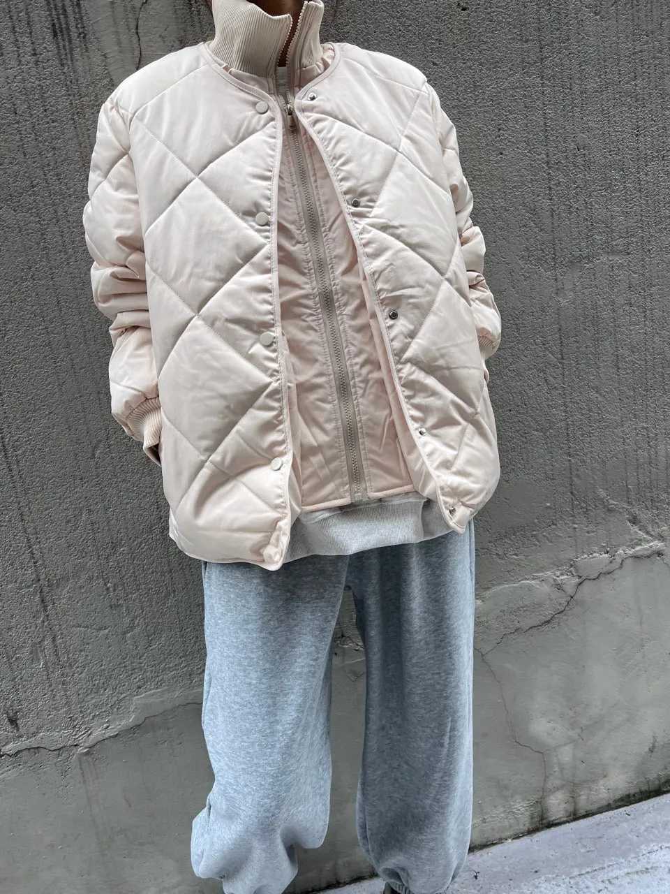 AC Zip Up Quilting Jacket