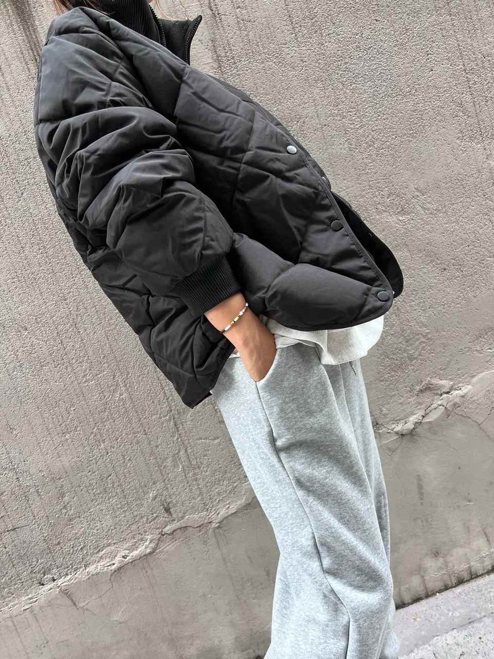 AC Zip Up Quilting Jacket