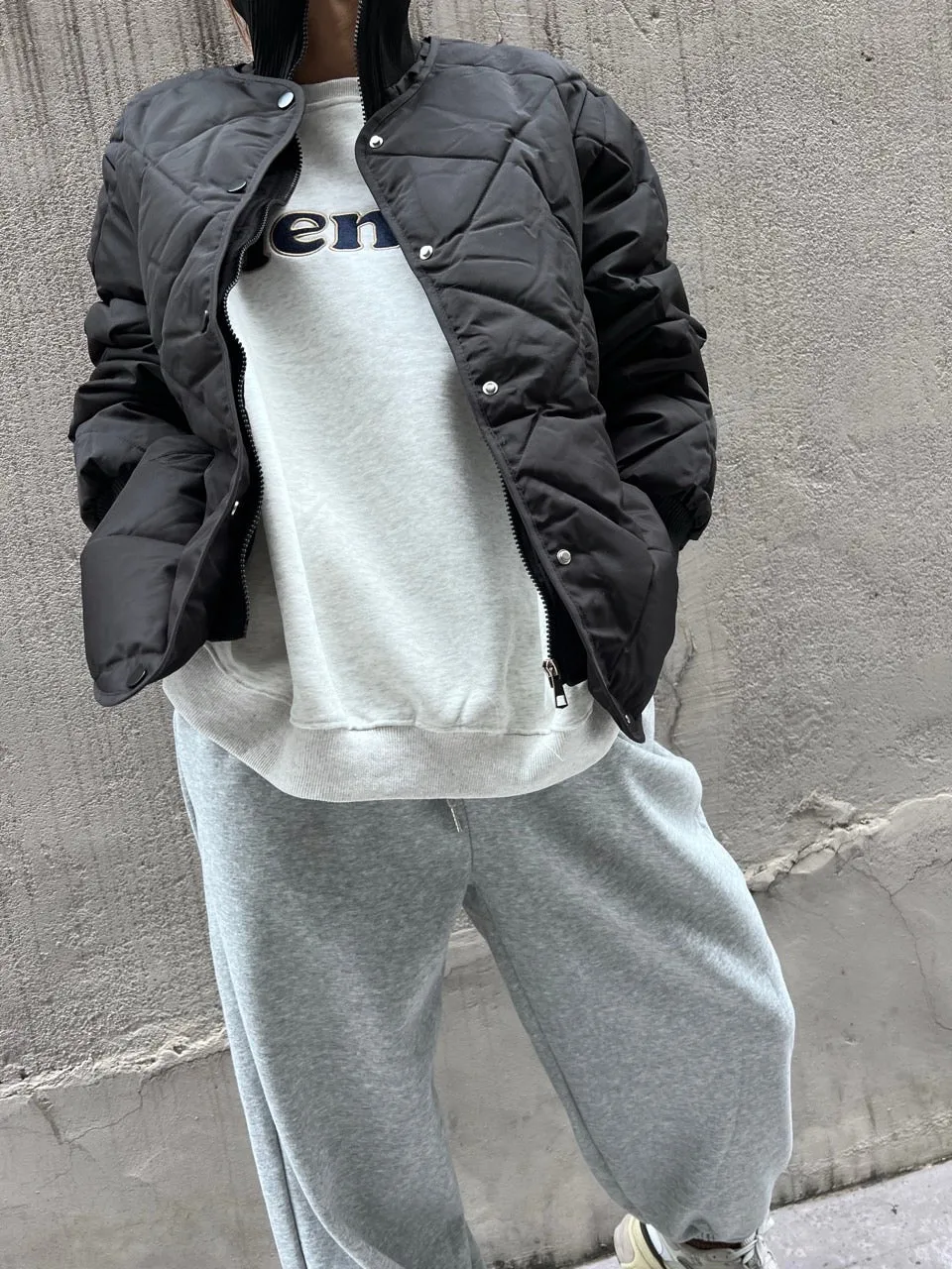 AC Zip Up Quilting Jacket
