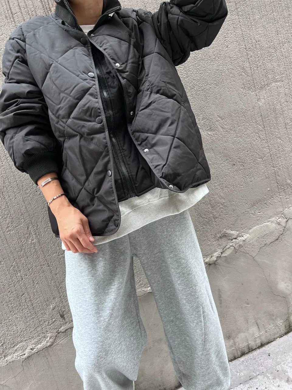 AC Zip Up Quilting Jacket