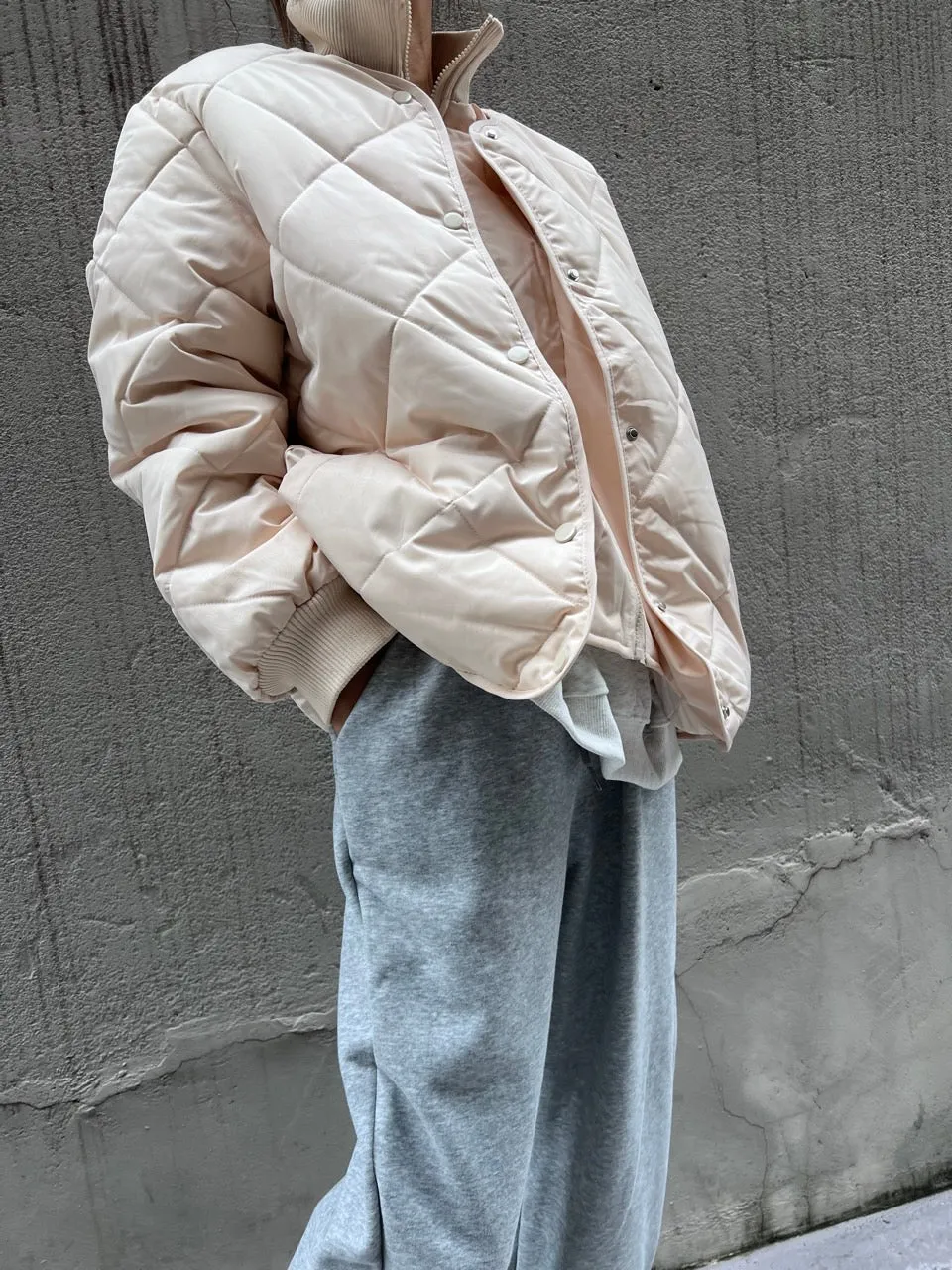 AC Zip Up Quilting Jacket