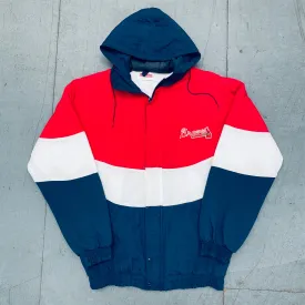 Atlanta Braves: 1990's Fullzip Wave Jacket (M)