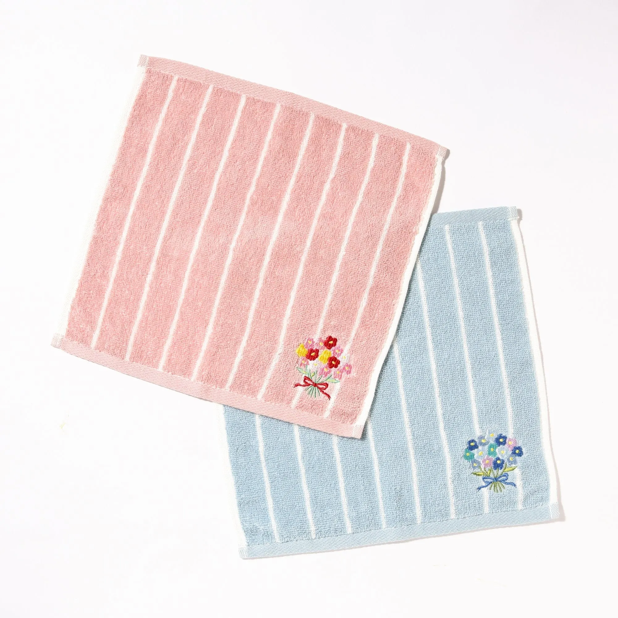 Ballot Antibacterial Deodorant Handkerchief Stripe Bouquet Pink