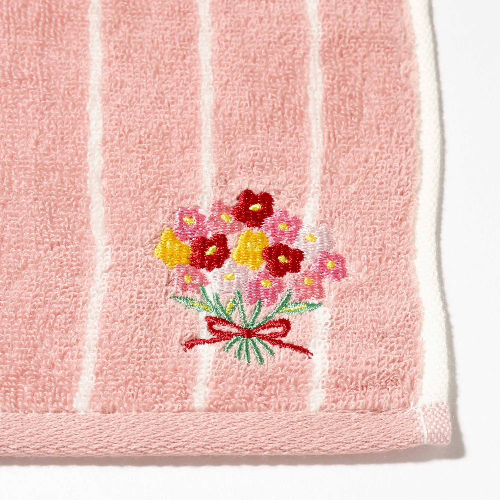 Ballot Antibacterial Deodorant Handkerchief Stripe Bouquet Pink