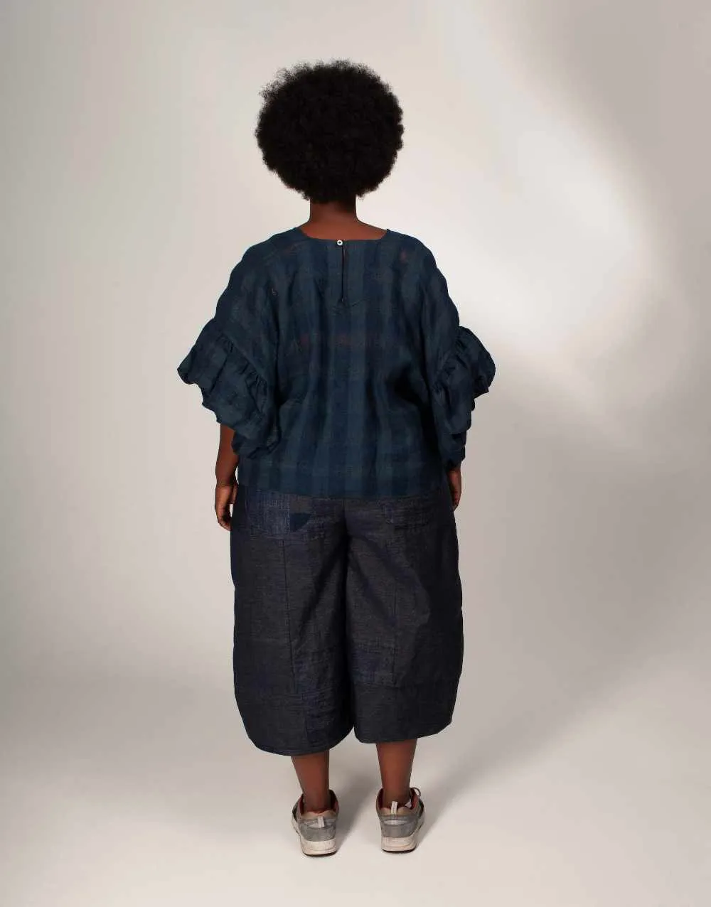 Block Pants Zero Waste Sewing Pattern PDF, Birgitta Helmersson