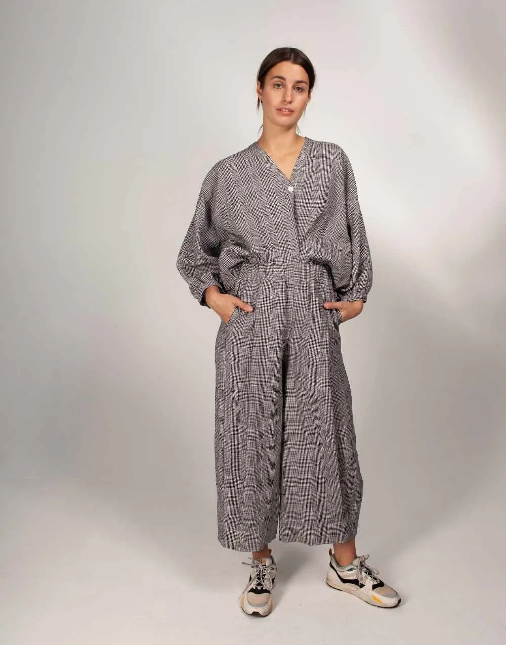 Block Pants Zero Waste Sewing Pattern PDF, Birgitta Helmersson