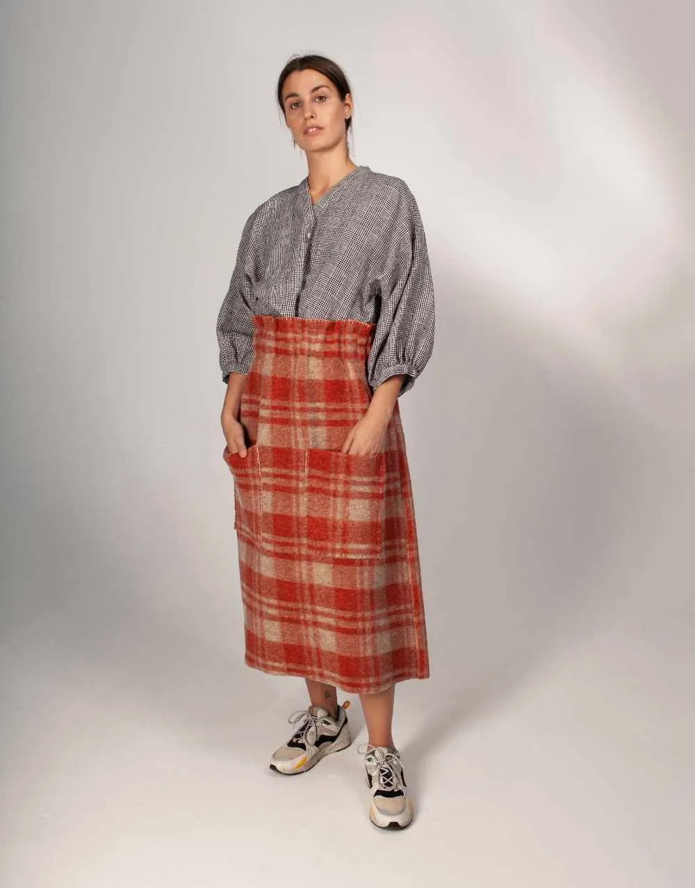 Block Pants Zero Waste Sewing Pattern PDF, Birgitta Helmersson