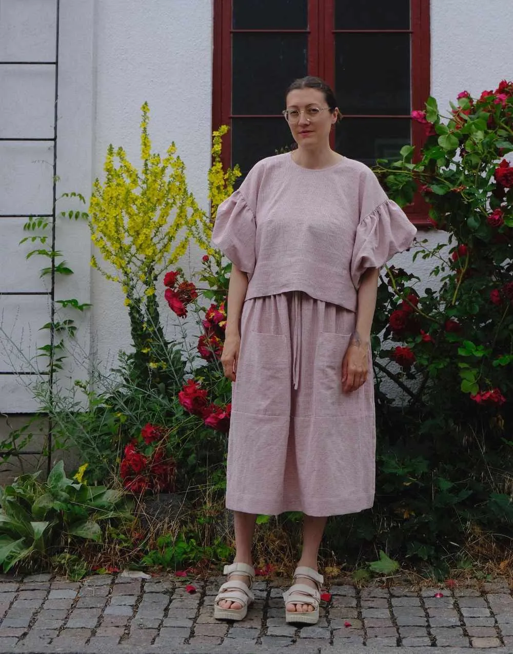Block Pants Zero Waste Sewing Pattern PDF, Birgitta Helmersson
