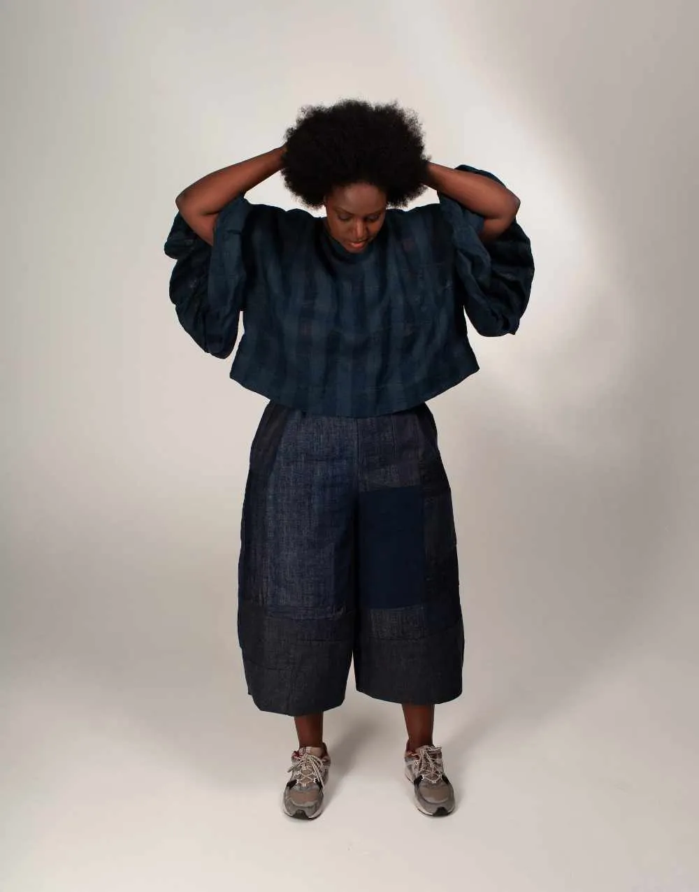 Block Pants Zero Waste Sewing Pattern PDF, Birgitta Helmersson