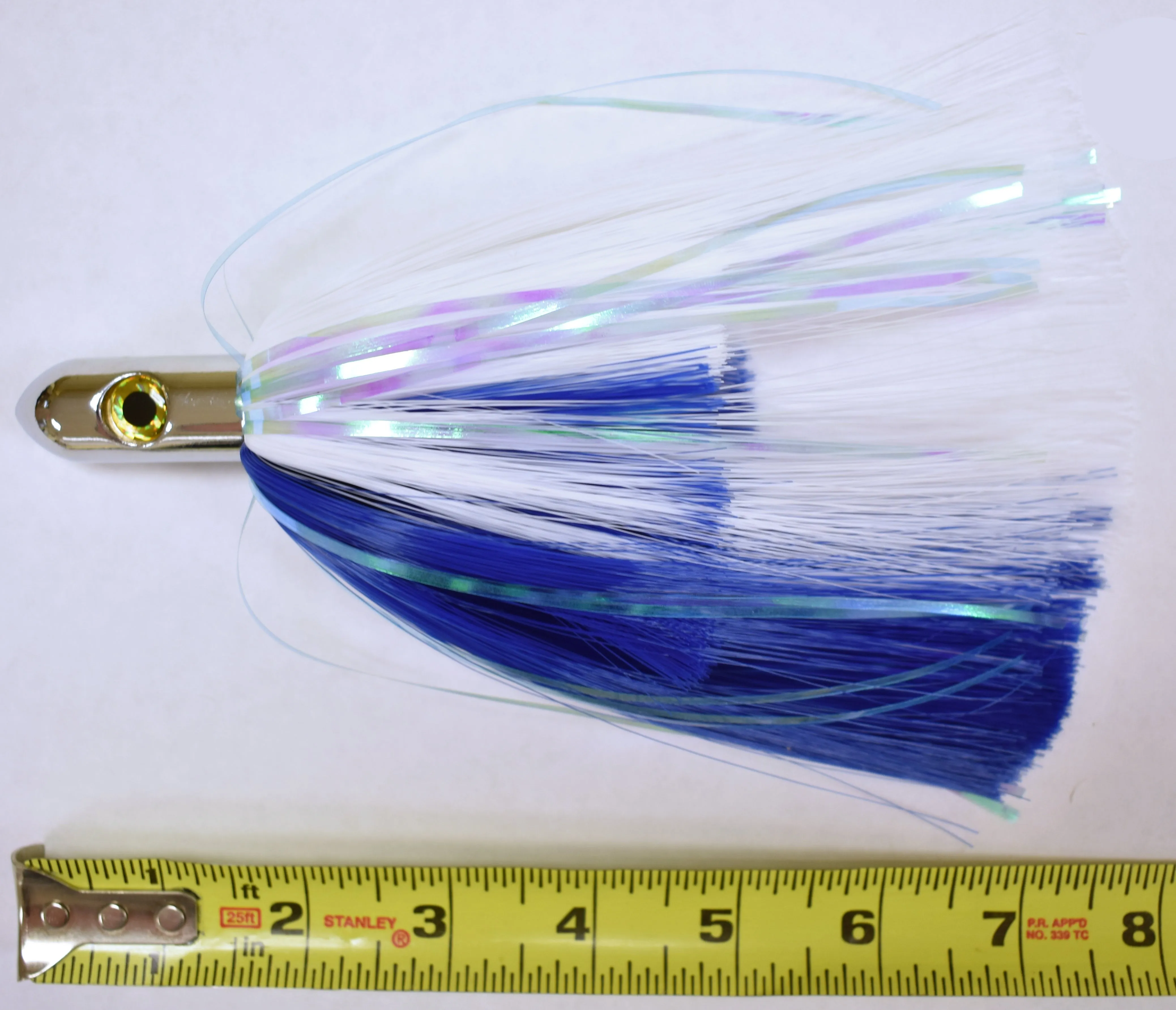 Blue & White Ilander Style Saltwater Fishing Lures - 3.2 oz. (4 Pack)