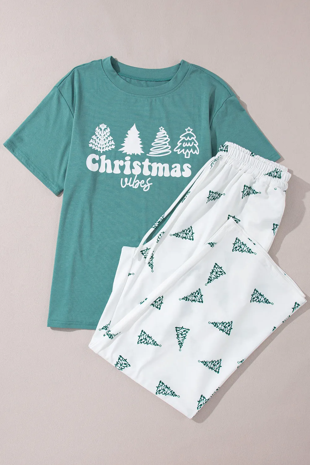 Bonbon I Love Valentine Print Tee and Pants Lounge Set