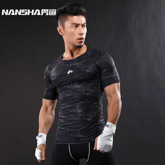 Brand-Clothing Gyms Compression T-Shirt Workout Crossfit