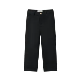 corduroy pant - black