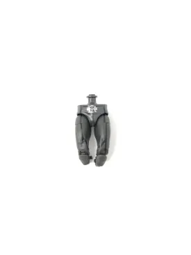 Dark Grey Pants with Black Design
