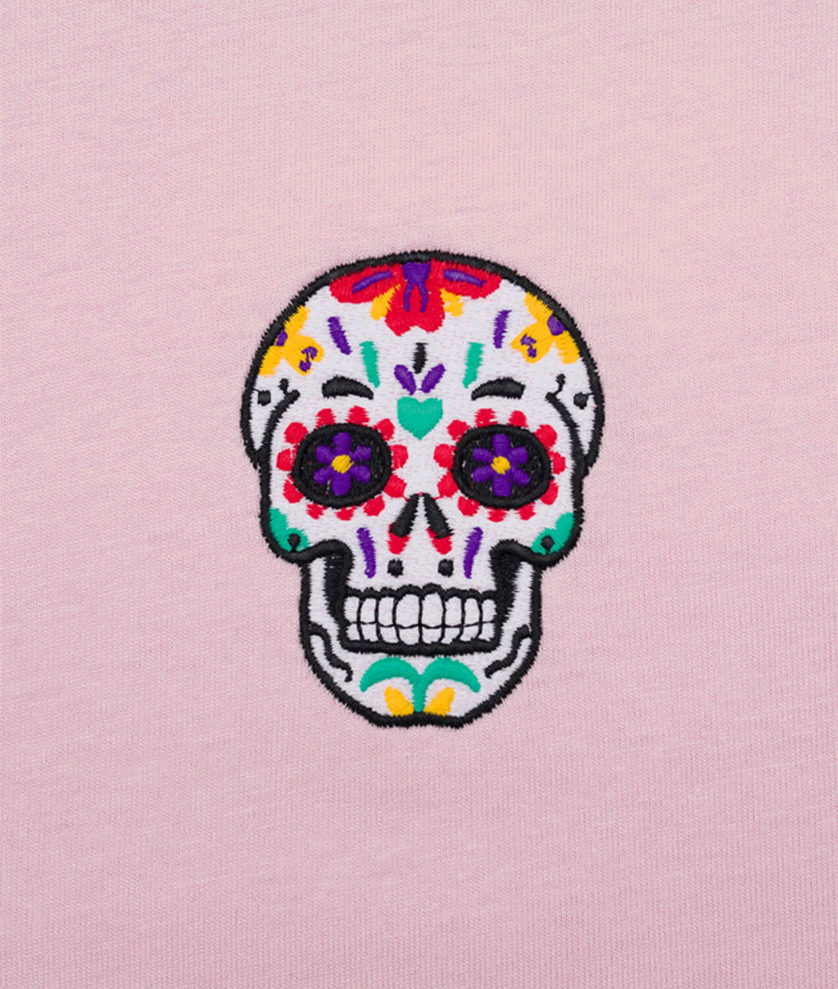 Day Of The Dead Tee - Pink