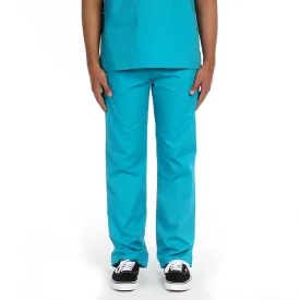 Dickies Unisex Drawstring Scrub Pant - Teal