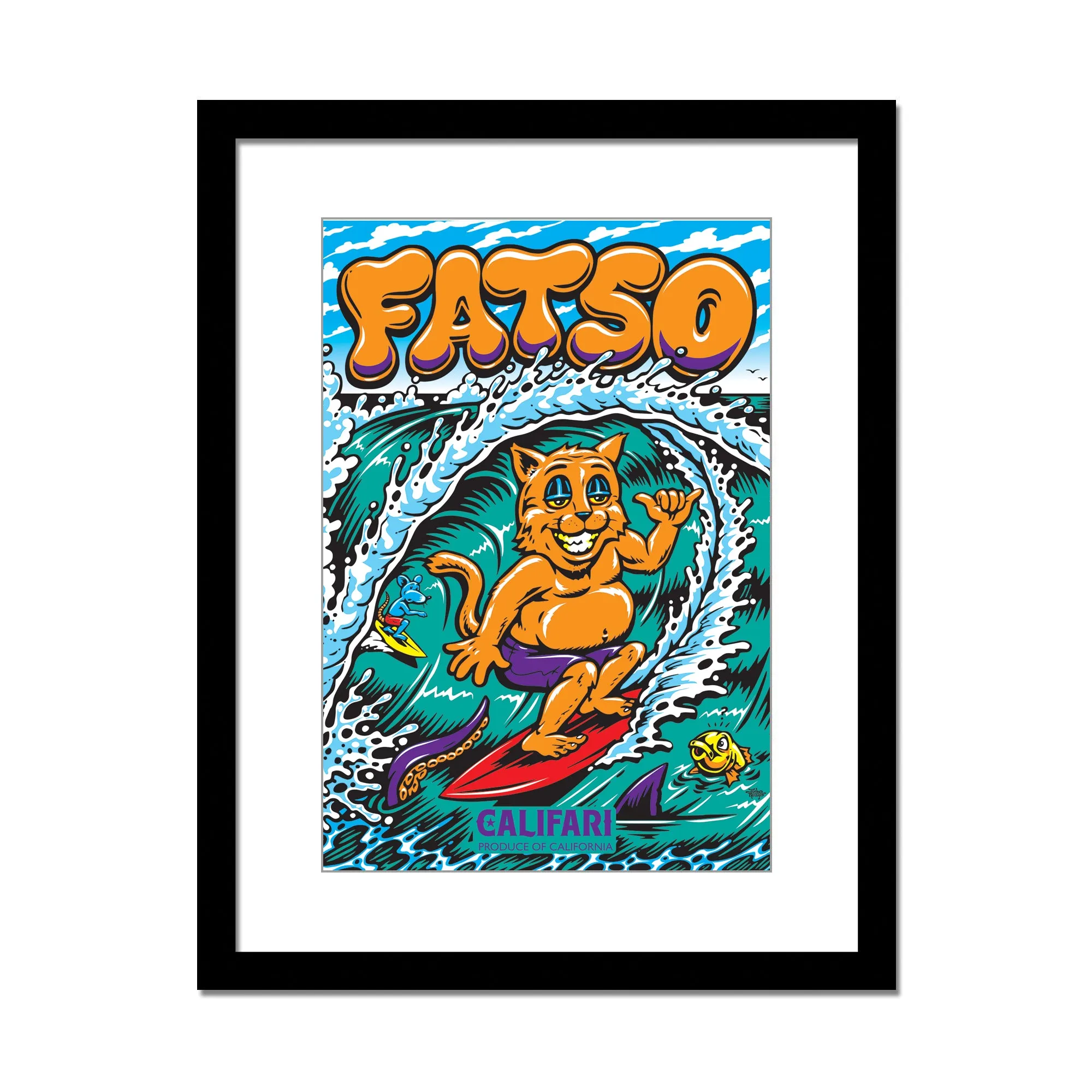 Fatso 13 x 19 Lithograph Poster