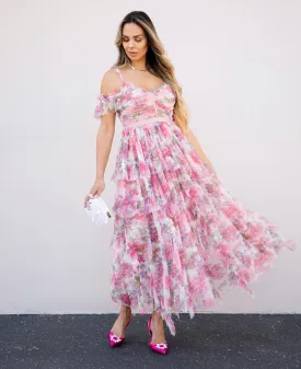 Floral Long Day Dress