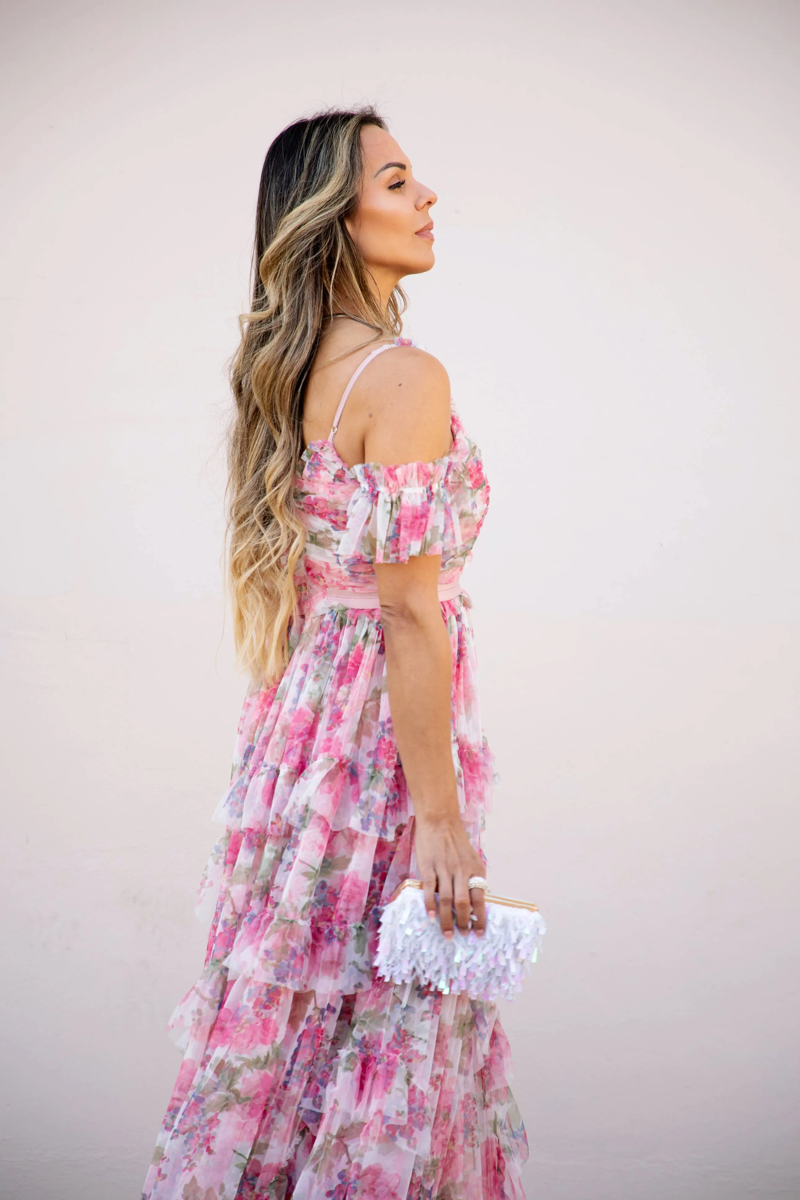 Floral Long Day Dress