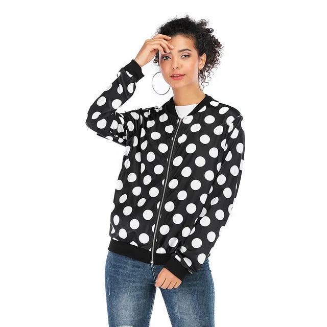 Floral Spring Jacket Plus Size Spring Women's Jackets Retro Floral Printed Coat