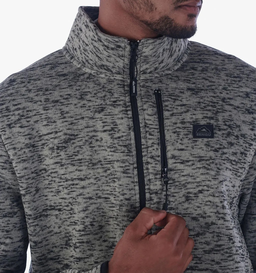 FUNNEL ZIP THROUGH HACHI JACKET – CHARCOAL