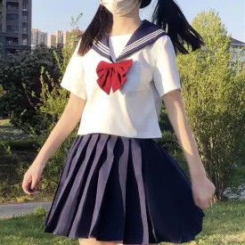 Harajuku High-waist Pleat Skirt