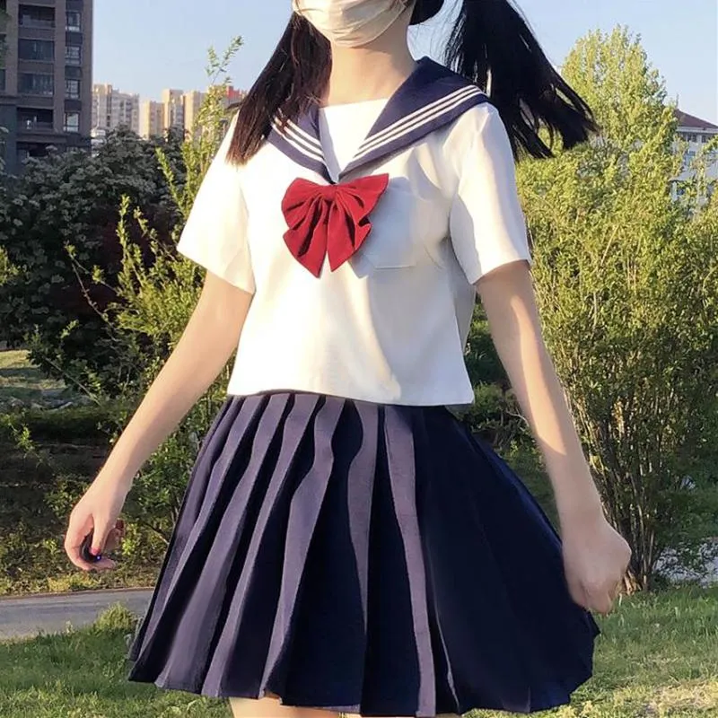 Harajuku High-waist Pleat Skirt