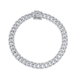 Havana 1.69 Ct. Diamond Pave Link Bracelet