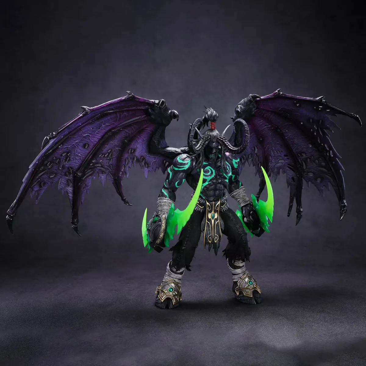HiPlay Hero toys, Demon Hunter Eudian Limited Black Demonic Edition, Height 24cm Action Figure