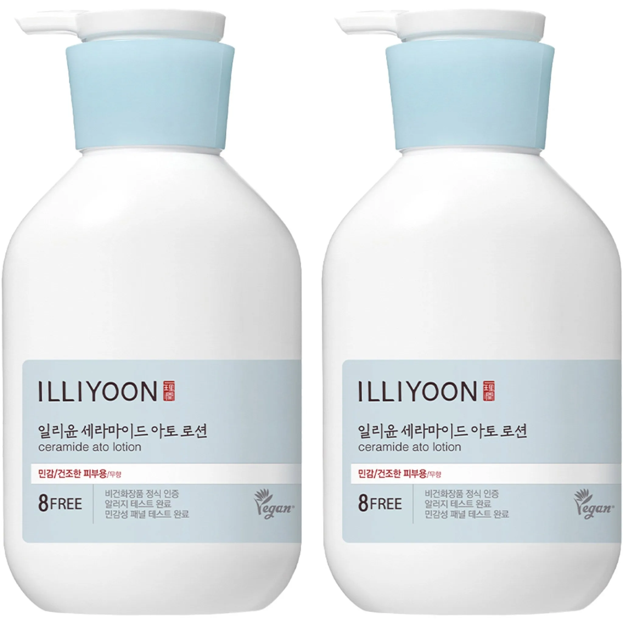 Illyoon Ceramide Ato Lotion Unscented, 350ml, 2pcs - 🏆 #49 - Beauty - Best of December