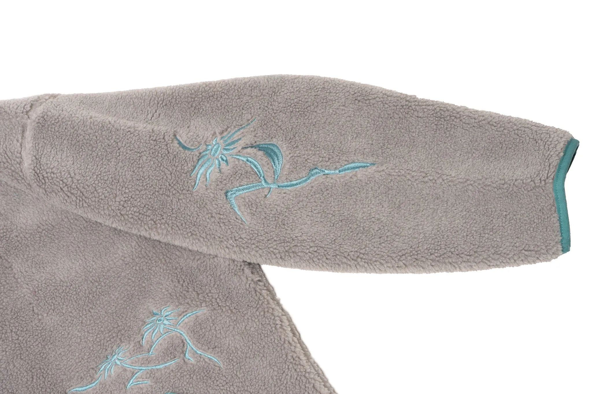 Jungles Jungles Reversible Flower Dancer Jacket "Grey & Blue"