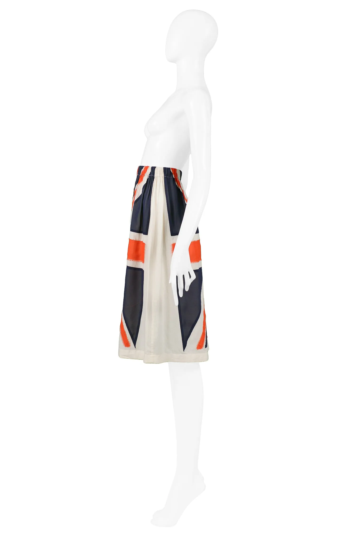 JUNYA WATANABE UNION JACK FLAG SKIRT 2000