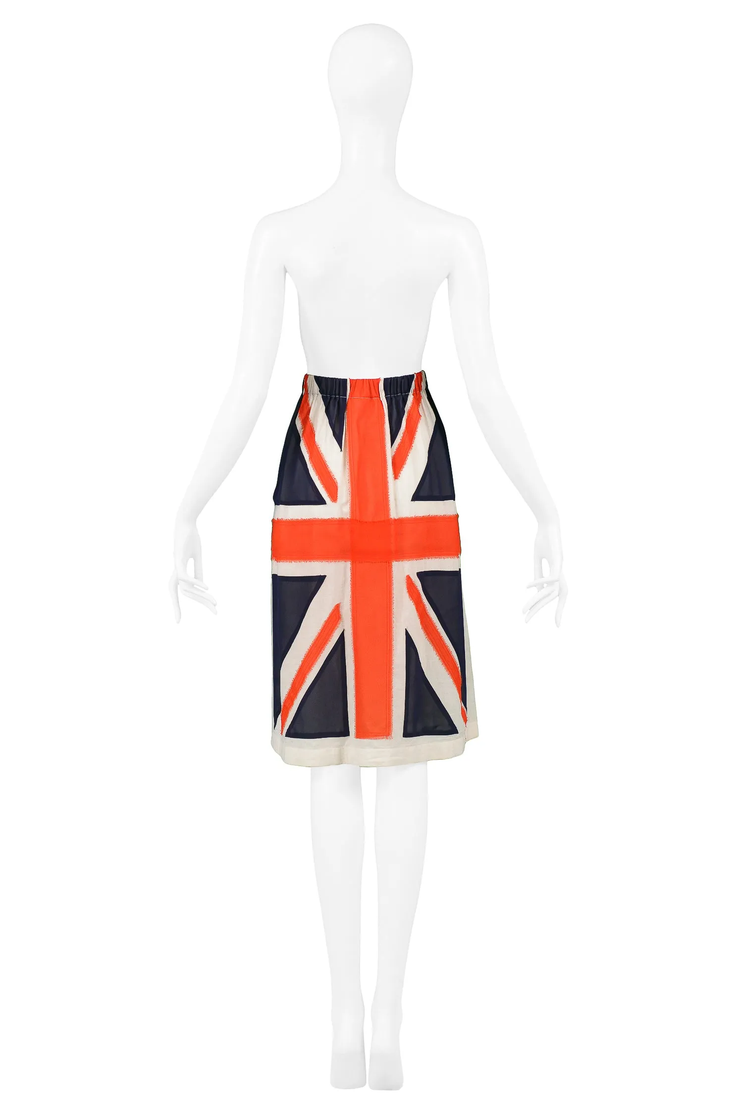 JUNYA WATANABE UNION JACK FLAG SKIRT 2000