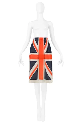 JUNYA WATANABE UNION JACK FLAG SKIRT 2000