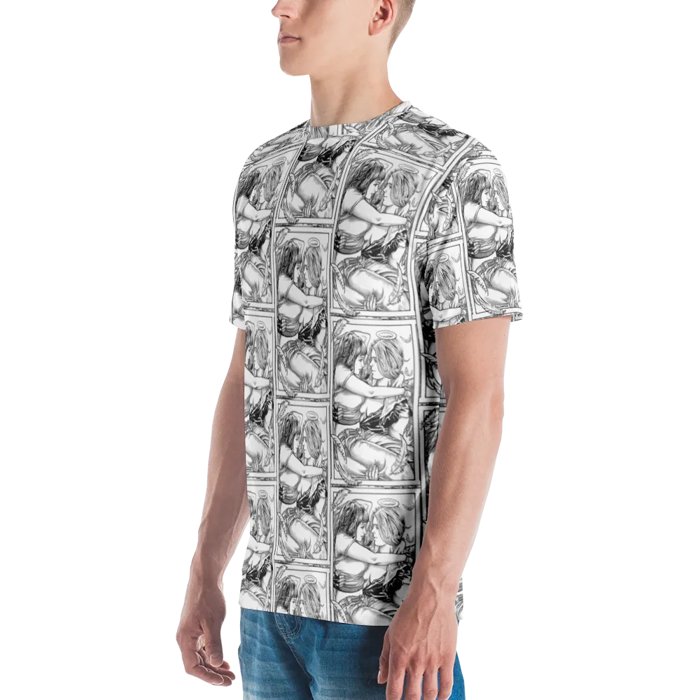 Kaila and Yume by Elena Chiappini - ALL OVER T-Shirt
