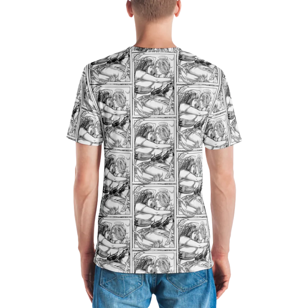 Kaila and Yume by Elena Chiappini - ALL OVER T-Shirt