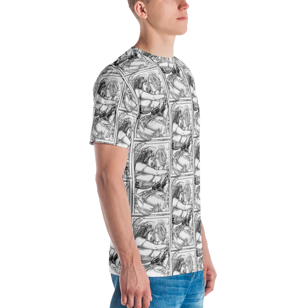 Kaila and Yume by Elena Chiappini - ALL OVER T-Shirt