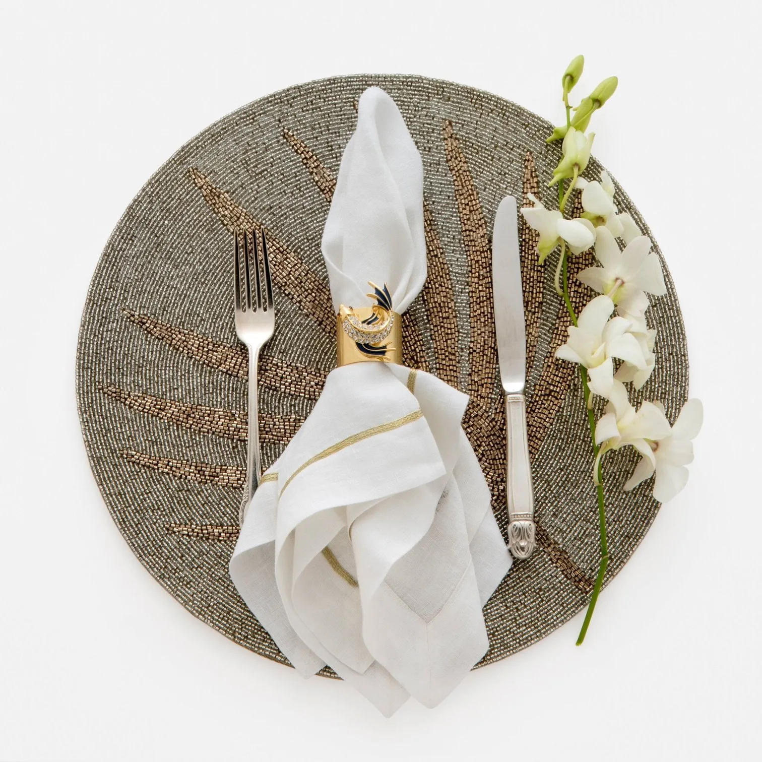 Koi Napkin Ring, Set of 4