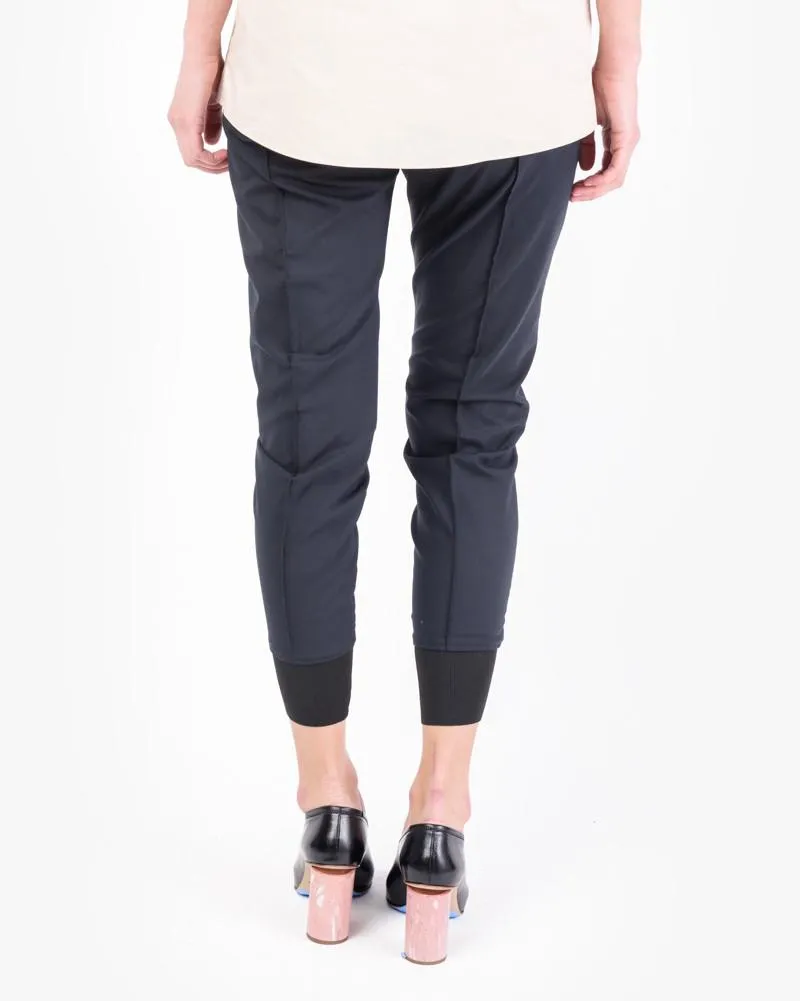 Krissy Cuff Trouser in Dark Navy