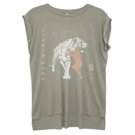 Lady Tiger Rolled Cuff Tee