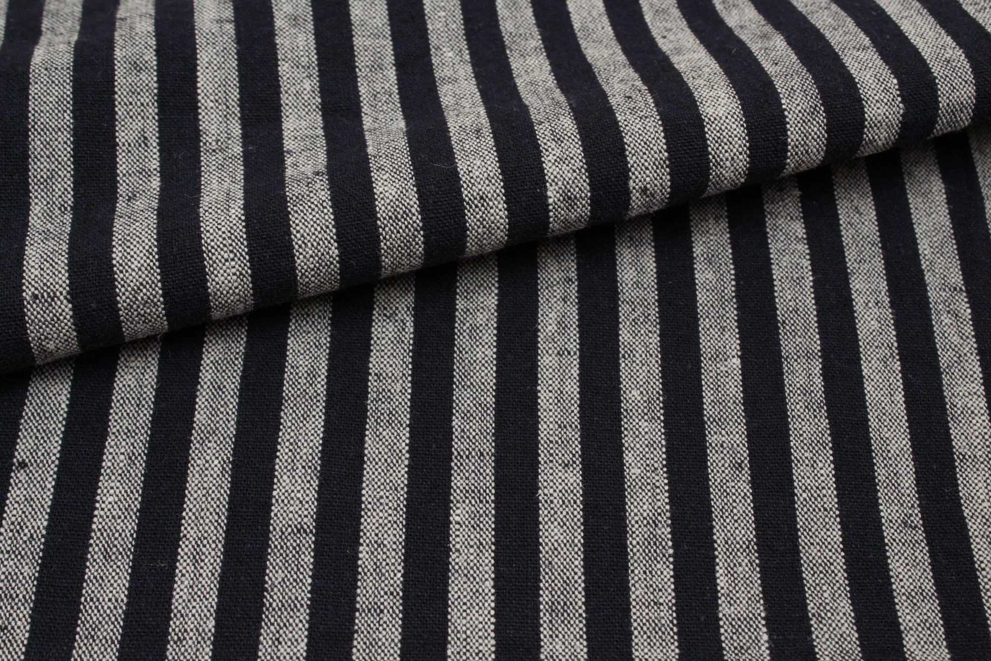 Linen Cotton for Bottoms - Stripes